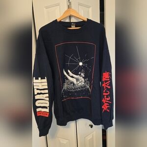 Loathe THE COLD SUN Crewneck Sweatshirt XXL